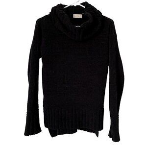 Altar'd State black turtleneck tunic classic knit minimalistic simple sweater